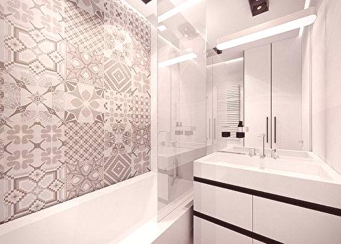 Projekt kupaonice 3 m2. (100 slika)
