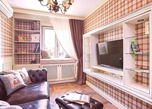 Interiér obývacej izby (75+ fotografií)