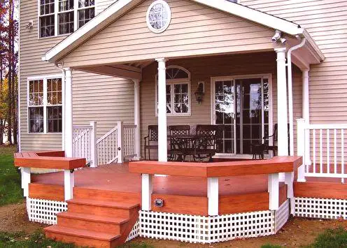 Ako urobiť verandu súkromného domu: 80 nápadov