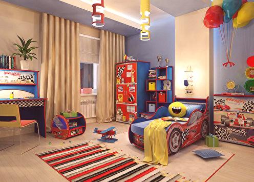 Дизајн дечије собе за дечака (75+ фотографија)