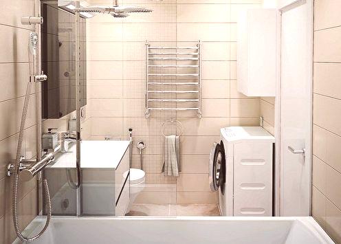 Kupaonica 5 m²: ideje za dizajn (90 fotografija)