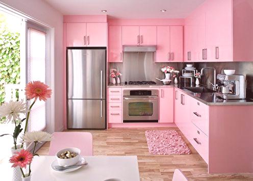 Pink kuhinja: 80 idejnih rješenja