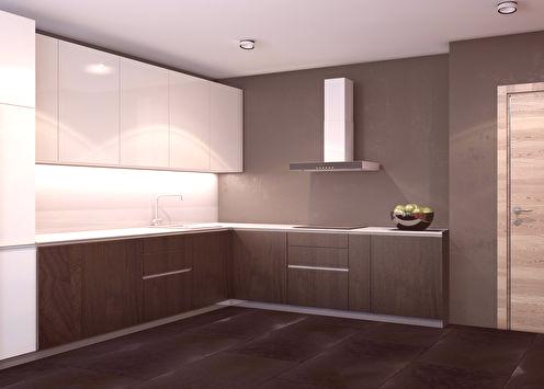Projekt dizajna kuhinje 20 m2