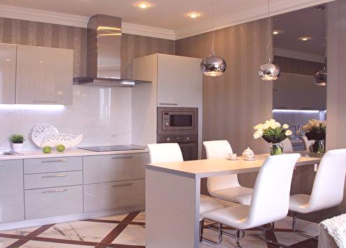 Dizajn kuchyne 13 m2 (70 obrázkov)