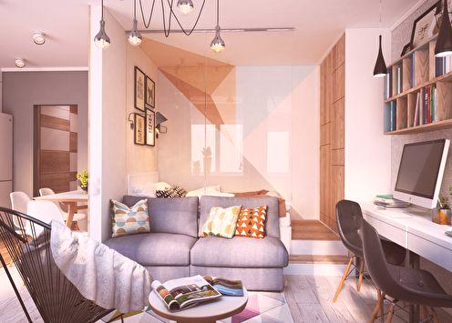 65 идеје за зонирање за једнособан стан